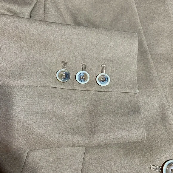 #0125 The Limited Collection Brown Casual Business Jacket/Blazer 2% Spandex-S - Picture 2 of 8